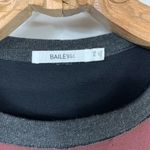 Bailey 44 Burgundy Black Sweater Dress Leather XS Photo 6