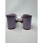 Brand New BCTEX Women's Size 7 Purple Lilac Heeled Wedge Sandals Open Toe Photo 5