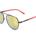 FILA  Unisex Semi-Matte Black Sunglasses Photo 8