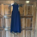 Lilly Pulitzer  Rachelle Navy Gold Crochet Swing Mini Dress Size XS Photo 3