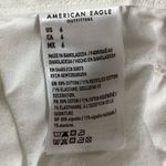 American Eagle  Outfitters Size 6 Women's White Jean Shorts, Preloved Photo 7