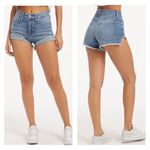 Good American  good curve high rise stretch denim jean shorts 4/27 Photo 1