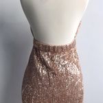 Rose gold sequin dress, size M Size M Photo 4