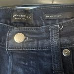 Banana Republic  Jeans High Rise Straight Cropped womens 8/29 black button fly Photo 2