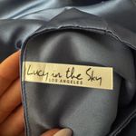 Lucy in the Sky  Mini Dress Blue Photo 2