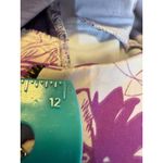 ZARA  Purple Floral Y2K  Dress Small Boho fairy whimsi zip Photo 3