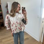 Amazon Floral Long Sleeve Blouse Photo 0