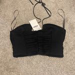 ZARA Satin Halter Top Photo 2