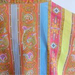 XS Etro Milano Cotton Button Down Shirt Multicolor Paisley Size 42 Photo 2