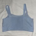 Aerie Light Blue Cropped Tank Top Photo 1