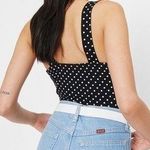 Nasty Gal Square Neck Polka Dot Bodysuit Photo 1