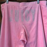 Juicy Couture Juicy by  Baby Pink Velour  Pants Sweatpants Size XXL Y2K Photo 2