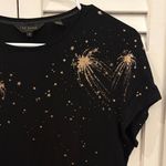Ted Baker Black Top with Gold Accents Photo 5