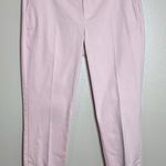 CAbi Pink Dress Pants Business Carnation Classic Preppy Soft Crop 6 Office Work Photo 0