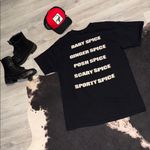 Urban Outfitters 🖤✨ UO•Spice Girls OverSized Sparkle TeeShirt•Size:Medium✨🖤 Photo 5