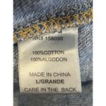 Love Tree  Large‎ Paper Bag High Waist Cuffed Blue Jean Shorts Photo 3