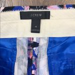 J.Crew  Hibiscus Print Linen Blend Hi-Rise Shorts Photo 2