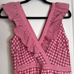 NWT Compañia Fantastica Gingham Midi Dress Photo 5