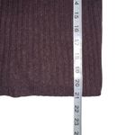 Vince NWT Cashmere Burgundy Ribbed Turtleneck Open Back Sweater SMALL Photo 7