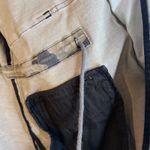 Sanctuary Green Army Camo Print Mock Neck Cargo Utility Jacket Size Medium Photo 9