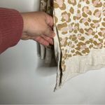 Aerie leopard print sweatshirt side slits women’s size small casual athleisure Photo 1