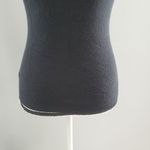White House | Black Market Black Sleeveless Lightweight Turtleneck Sweater Size S Photo 3