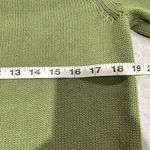 Lands' End VTG Knit Sweater Womens Small Green Crew Neck Long Sleeve Pullover Photo 6