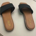 Nicole Miller  NewYork Black Slide Sandals 6 1/2 CUTE!! Photo 3