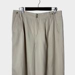 Madewell  The Petite Harlow Wide Leg Pant 12P Forgotten Landscape Khaki Beige Photo 5