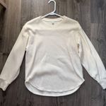 Uniqlo  Cream Long Sleeve Tee  Photo 0