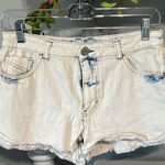 Mossimo Supply Co  Denim Shorts Acid Wash Jeans Cutoffs Womens 9 Photo 0