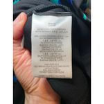 BCBGMAXAZRIA Womenâ 6 Abstract Paint Blue Blouson Dress Cowl Neck Business Photo 9