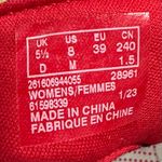 Clarks CloudSteppers Red Floral Flip Flop Comfort Thong Sandals, Size 8 Photo 8