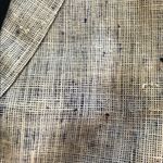 Clare Joseph Vintage Blue White Matka Silk Blazer Jacket Womens 6 Photo 3