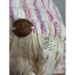 Free People  ELISA STRIPED MIDI SKIRT IN CHALK Sz. S Photo 8