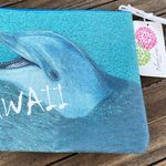 Hawaii Dolphin Wet Bag Cosmetic Bag Blue Photo 3