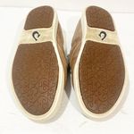Olukai  Size 9 Pehuea Heu Leather Slip On Sneakers Wool Lined Casual Photo 6