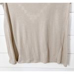 American Eagle  Outfitter Women's Boho Embroidered Short Sleeve Shirt Tan Small Photo 8