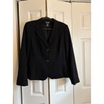 Rafaella Black Textured Blazer – Petite 14P – Excellent Condition Photo 1