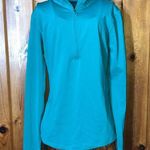 Nike dri fit pull over sweatshirt size medium Blue sports wear clothing active Photo 0
