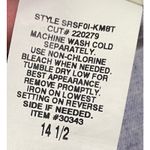 Vintage Y2k Skort Sunflowers Print Front Chain Belt Detail Chambray Mini size 8 Blue Photo 7