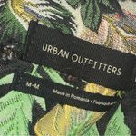 Urban Outfitters  Floral Embroidered Textured Pelmet Mini Skirt Medium Green Photo 7