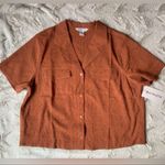 Athleta  Orange Echo Top Size Large NWT Photo 3