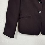 Anne Klein Ann Klein Black Red Dot Classic Blazer Jacket Womens 6 Preppy Academia Vintage Photo 1