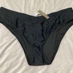 J.Crew  Black Bikini Swim Bottom 3X Stretch Lined Photo 0