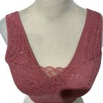 Phoebe & Me Lace Bralette in Dusty Rose Pink Size 1X Photo 4