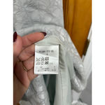 Paul Stuart Gray Floral Lace Jacquard Sheath Dress Size 6 Elegant Classic White Photo 2