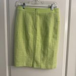 Mario Serrani  Elegant Lime Green Women's Skirt size 6 NWT Photo 4
