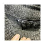 Banana Republic CASHMERE BLEND GRAY BATWING RIBBED COWL NECK SWEATER DRESS XS Photo 2