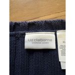 Liz Claiborne Lizwear Jeans Women Sweater Cotton Colorful Long Sleeve Knit City Size XL Photo 2